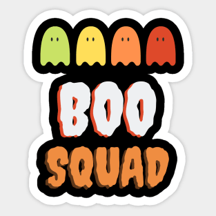 Boo Squad Sticker